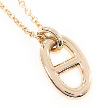 HERMES Chaine d'Ancre Necklace Amulet Farandole PM Pink Gold K18PG 750  Men's Women's Fashion