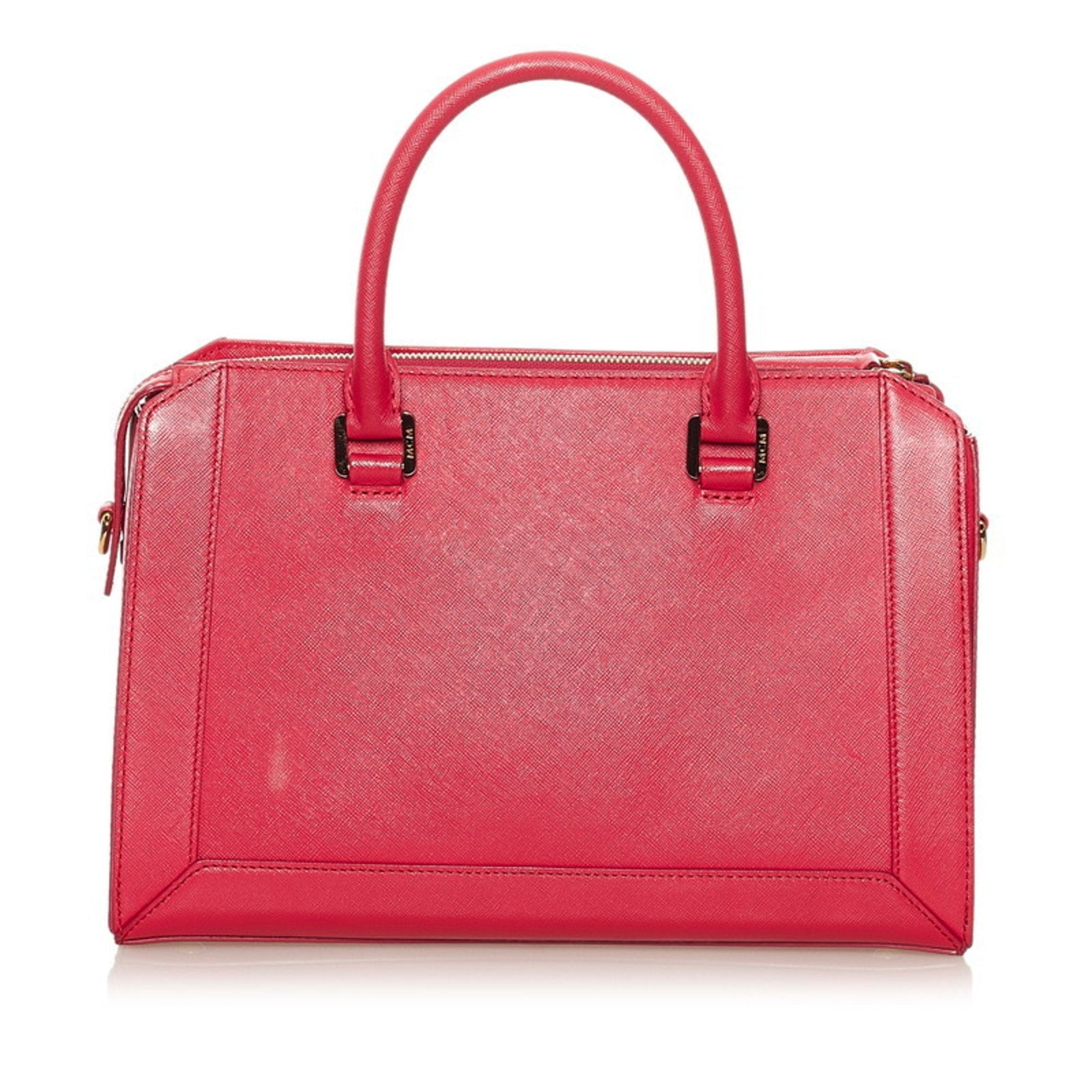 Mcm pink outlet handbag