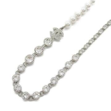 CHANEL Choker B23S Silver metal