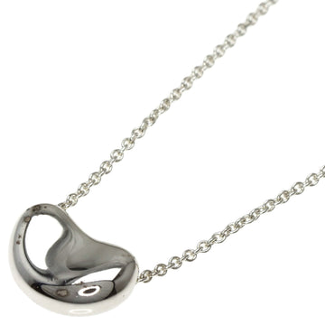 TIFFANY mini bean necklace silver ladies