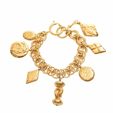CHANEL Mademoiselle Chain Bracelet Gold Ladies