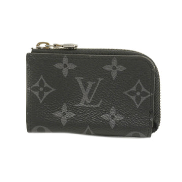 LOUIS VUITTONAuth  Monogram Eclipse Porto Monezur M63536 Men's coin Case