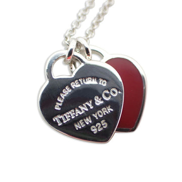 TIFFANY 925 enamel return to heart tag pendant