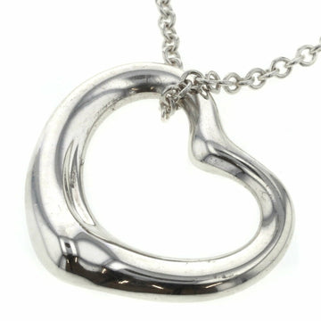 TIFFANY necklace open heart approximately 2.2mm in width silver 925 Lady's &Co.
