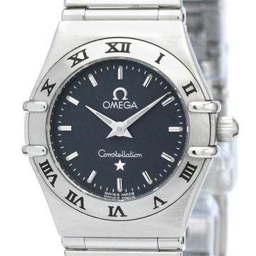 OMEGAPolished  Constellation Steel Quartz Ladies Watch 1562.40 BF552781