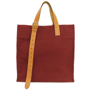 HERMES Etriviere Tote Bag Canvas Women's