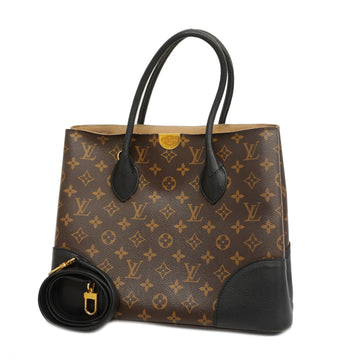 LOUIS VUITTONAuth  Monogram 2WAY Bag Flandrine M41595 Noir