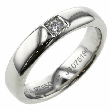 Van Cleef & Arpels Ring Toujour Etoile Marriage Width 4mm Platinum PT950 No. 7 Ladies