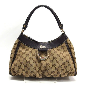 GUCCI Abbey Line handbag GG canvas