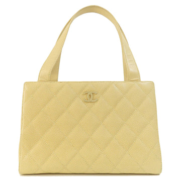 CHANEL Matelasse Tote Bag Caviar Skin Women's