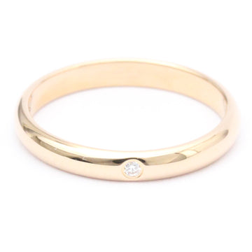 Polished CARTIER Wedding Band Ring Diamond 18K Pink Gold BF558880