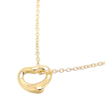 TIFFANY Open Heart Women's Necklace 60957398 750 Yellow Gold