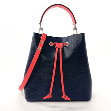 LOUIS VUITTON Neo Noe Used Shoulder Bag Epi Leather  M54367 Women's Navy