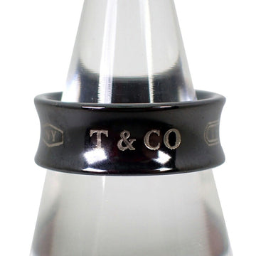 TIFFANY Black Titanium 1837 Ring No. 10.5