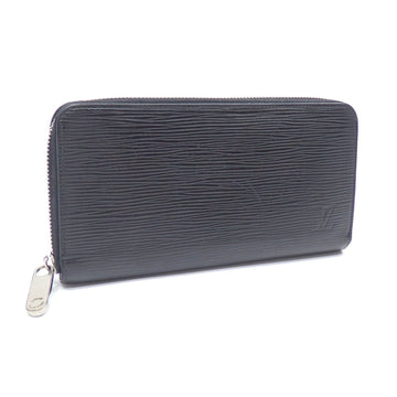 LOUIS VUITTON Round Long Wallet Epi Zippy Women's M61857 Noir Black