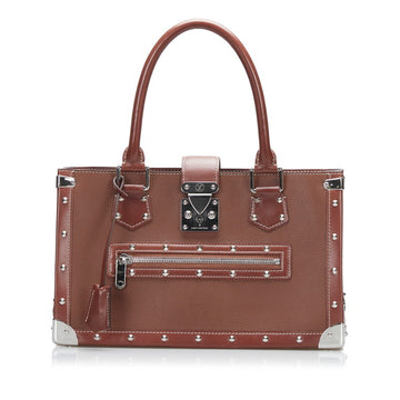 LOUIS VUITTON Sukhari Fabulous Handbag Tote Bag M91958 Brown Leather Women's
