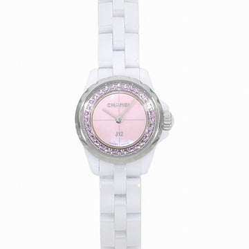 CHANEL J12 XS World Limited 1200 Pink Shell H5512 Women's Watch