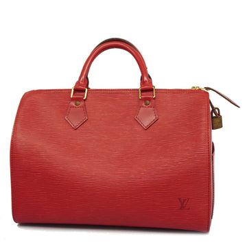 LOUIS VUITTONAuth  Epi Speedy 30 M43007 Women's Handbag Castilian Red