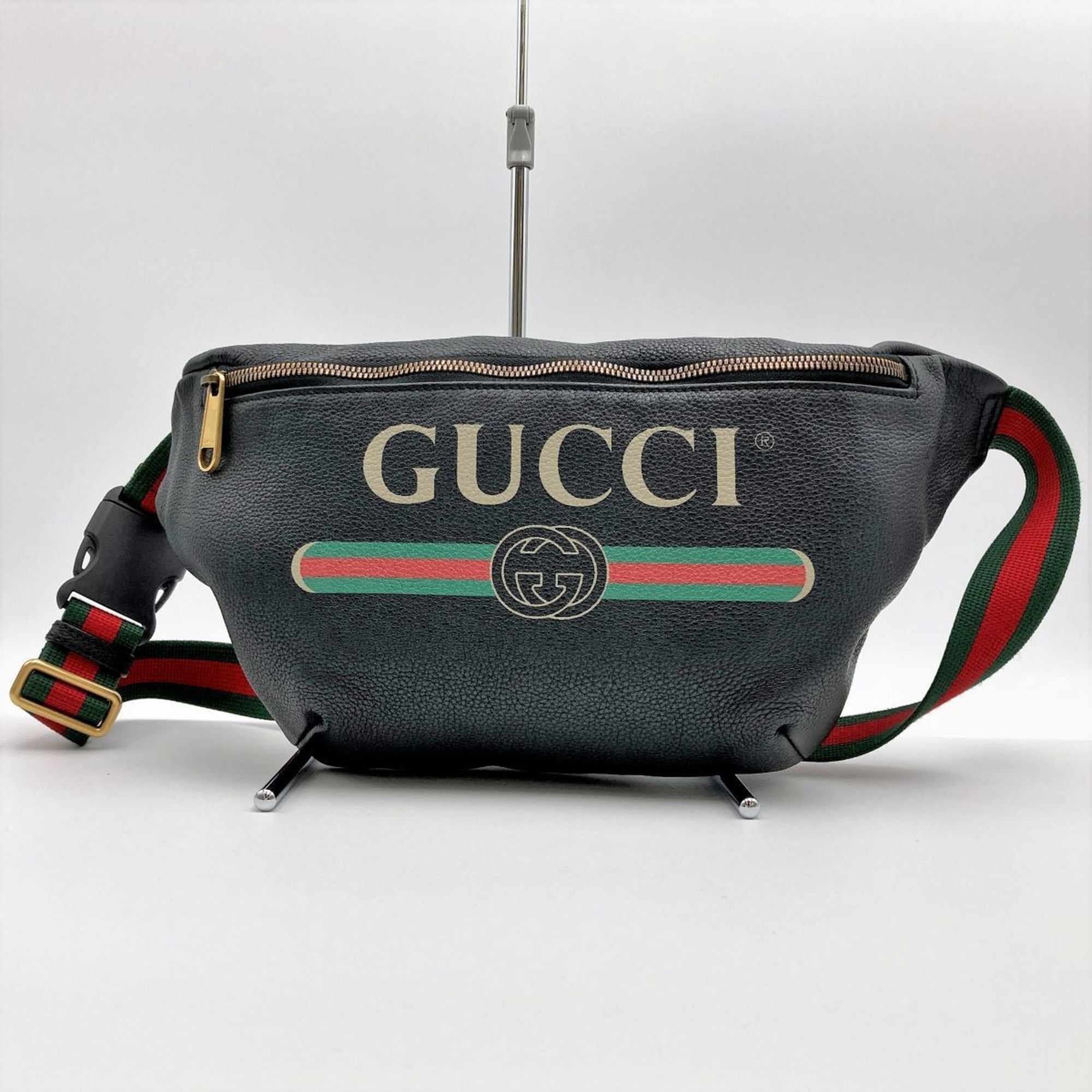 Gucci belt clearance bag print