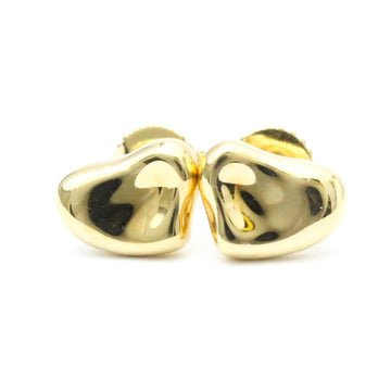 TIFFANY Full Heart Earrings No Stone Yellow Gold [18K] Stud Earrings Gold