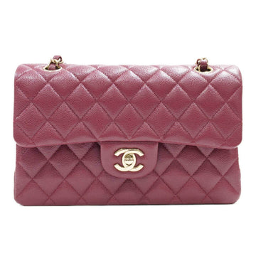 CHANEL Classic Small Handbag A01113 B10583 NQ 389 Boldlet Caviar Skin Ladies