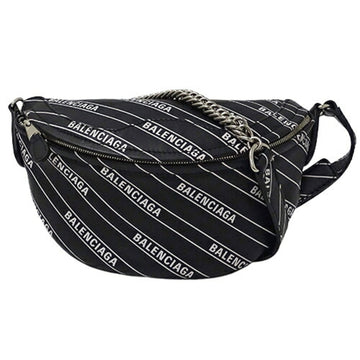 BALENCIAGA bag ladies body shoulder souvenir leather black 565510 chain