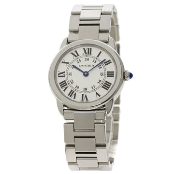 CARTIER W6701004 Rondo Solo SM Watch Stainless Steel / SS Ladies
