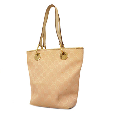 Gucci GG Canvas Handbag 120840 Women's GG Canvas Tote Bag Ivory,Pink