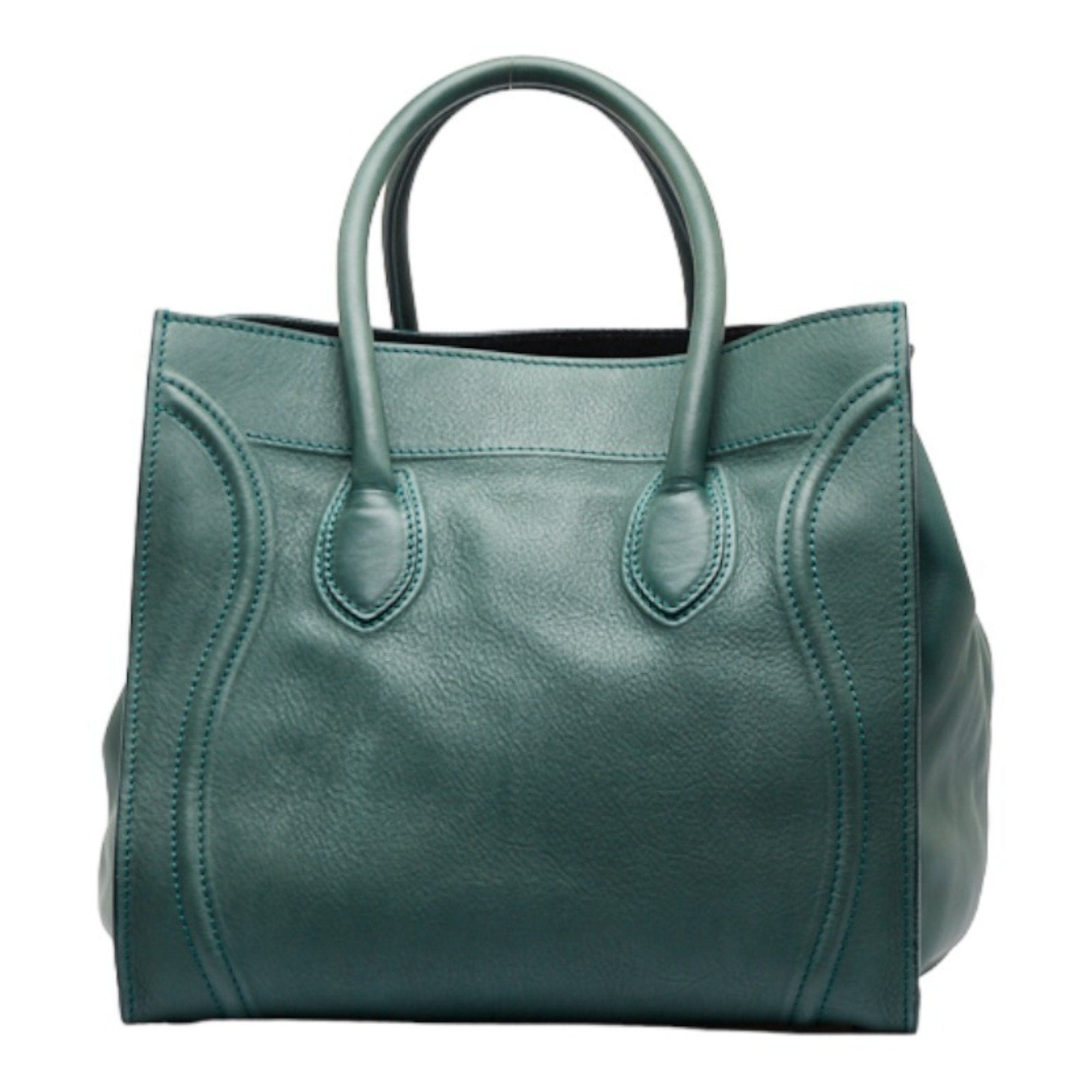 Celine green tote online bag