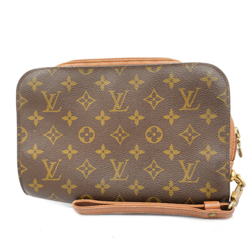 LOUIS VUITTONAuth  Monogram Orsay M51790 Unisex Clutch Bag