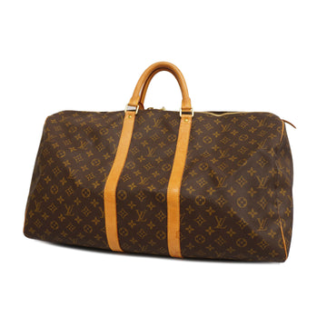 LOUIS VUITTONAuth  Monogram Keepol 55 M41424 Men,Women,Unisex Boston Bag