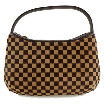 LOUIS VUITTON Tiger Damier Sauvage M92132 Harako Brown CE0051 Ladies Handbag