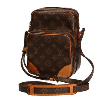 Louis Vuitton Amazon Monogram Shoulder Bag Brown Ladies