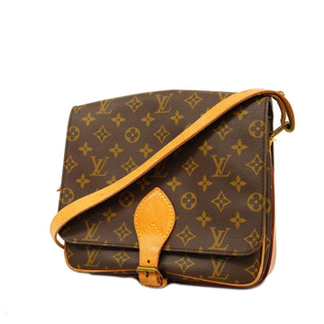 LOUIS VUITTON Shoulder Bag Monogram Cartesiere GM M51252 Brown Ladies