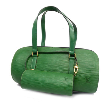 LOUIS VUITTON[3yd4143]Auth  Handbag Epi Soufflot M52224 Borneo Green