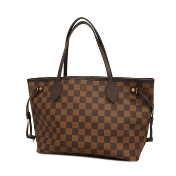 LOUIS VUITTON Tote Bag Damier Neverfull N41359 Brown Ladies