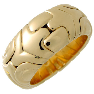 BVLGARI Albeale Ladies Ring 750 Yellow Gold No. 9