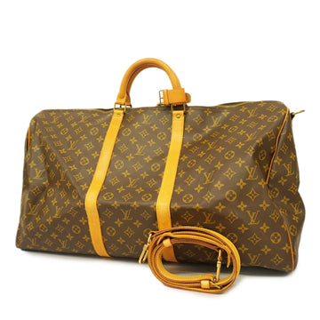 LOUIS VUITTONAuth  Monogram Keepall Bandouliere 60 M41412 Men,Women,Unisex Boston Bag