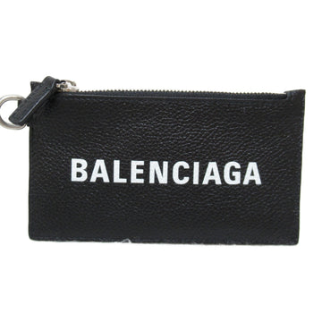 BALENCIAGA coin purse neck strap Black Calfskin [cowhide] 5945481090