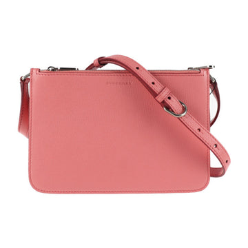 BURBERRY shoulder bag 4075031 leather pink crossbody