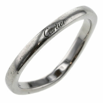 Cartier ring ballerina curve wedding width about 2mm B4092800 platinum PT950 No. 11 ladies CARTIER