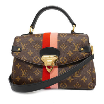 LOUIS VUITTON Handbag Monogram Georges BB M43866 Coquelicopech Women's