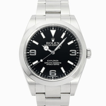 ROLEX Explorer 214270 Black Dial Watch Men's