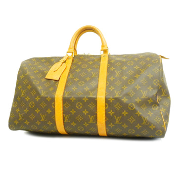 LOUIS VUITTONAuth  Monogram Keepol 50 M41426 Boston Bag