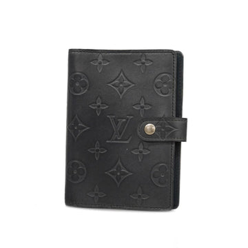 LOUIS VUITTON Notebook Cover Monogram Matte Agenda PM R20932 Noir Ladies