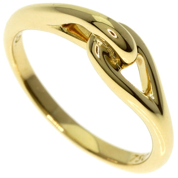 TIFFANY Design Ring K18 Yellow Gold Women's &Co.