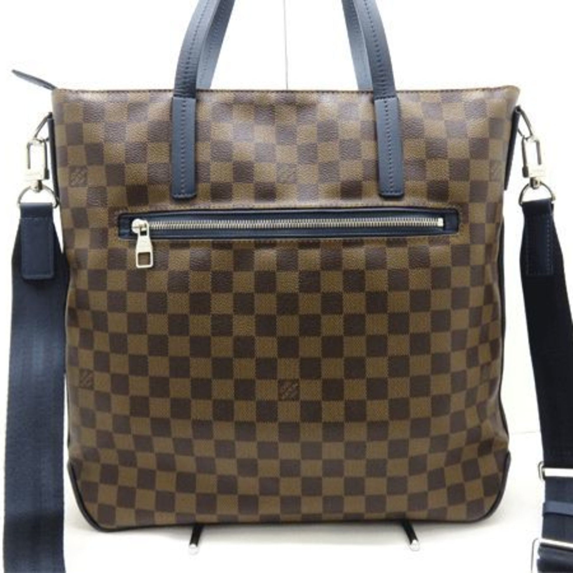 LOUIS VUITTON Tote Bag N41255 Herald Damier canvas Brown mens Used