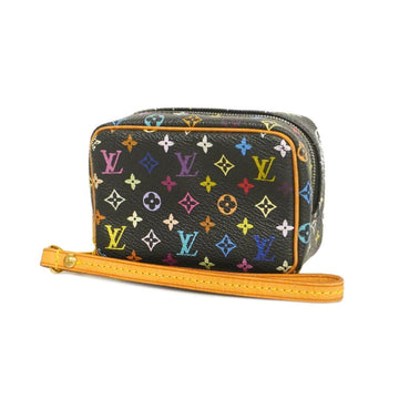 LOUIS VUITTON Pouch Monogram Multicolor True Swappity M58034 Black Ladies