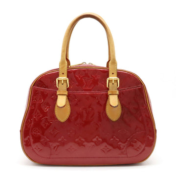 LOUIS VUITTON Monogram Vernis Summit Drive Handbag Tote Bag Enamel Pomme D'Amour Red M93513