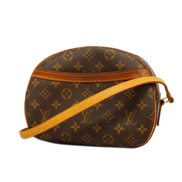 LOUIS VUITTON Shoulder Bag Monogram Blois M51221 Brown Ladies